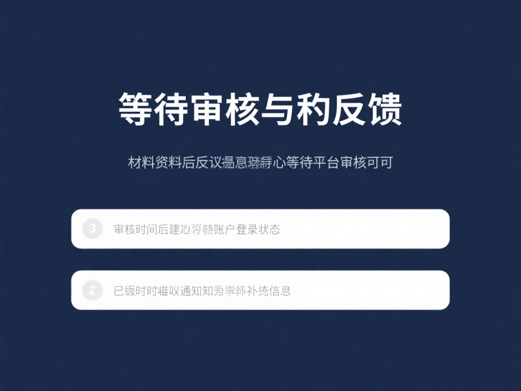 bet365账户验证流程及所需材料详细解析 (bet365账户验证流程及所需材料详细解析与操作指南) 等待审核与反馈
提交材料后,耐心等待平台审核即可