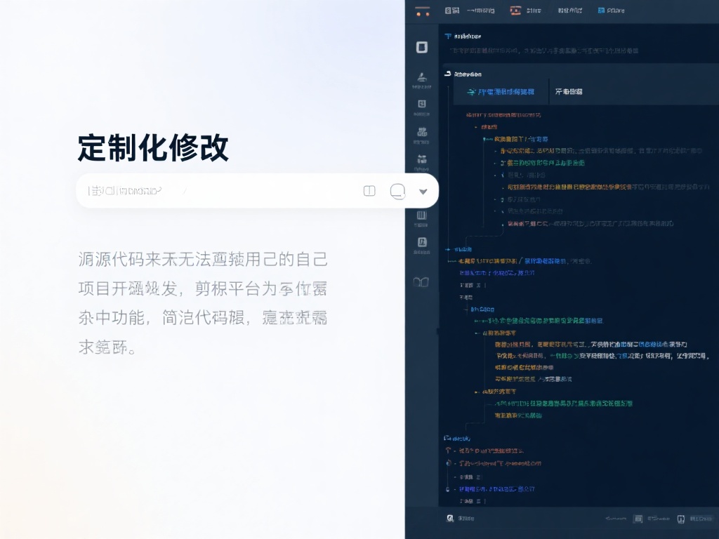 定制化修改：源码往往无法直接用于自己的项目，开发者