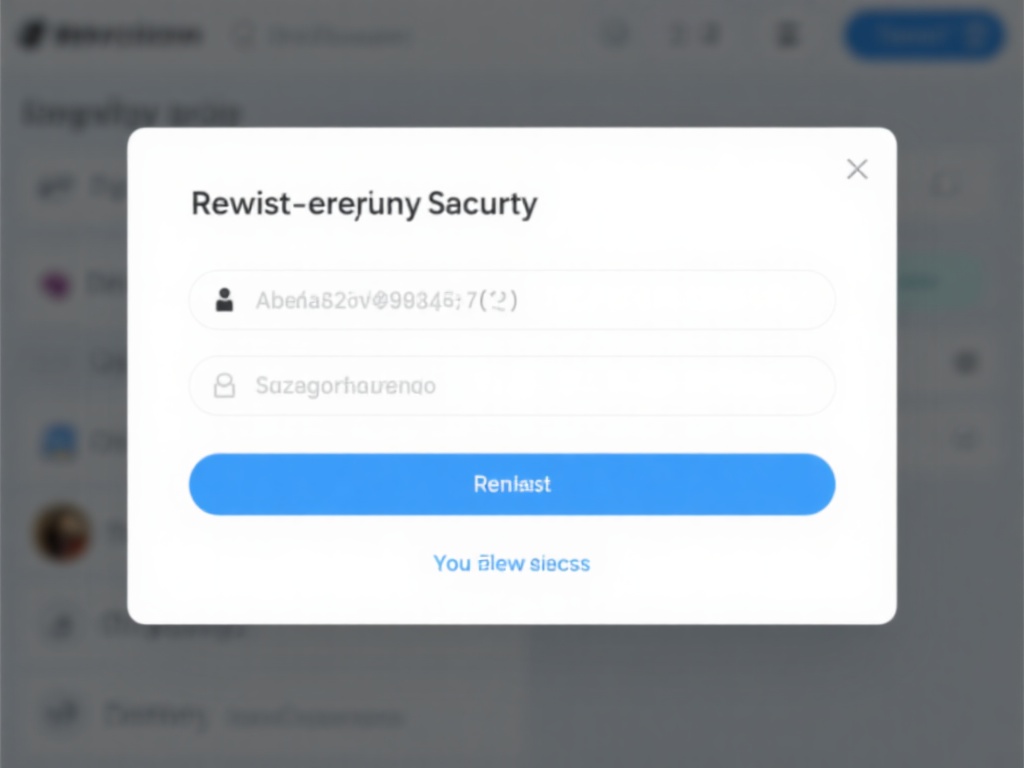 设置新密码
在重置页面，输入一个新的、易于记忆但